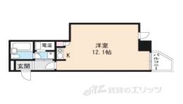 レスポアール四条大宮間取り図面
