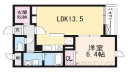 グランド　ヒル弐番館間取り図面