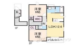 ディアコート２間取り図面