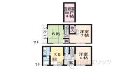 貸家間取り図面
