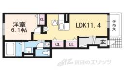 レイピア１間取り図面