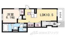 ミルト長浜Ｃ棟間取り図面