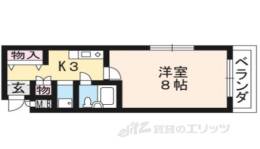 パラドール西院ＰＡＲＴ１間取り図面