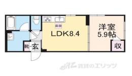 シャーメゾンCIEL間取り図面