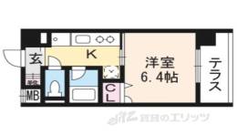 LUXENA KIYOMIZU-GOJO(ﾗｸﾞｾﾞﾅ）間取り図面