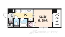 LUXENA KIYOMIZU-GOJO(ﾗｸﾞｾﾞﾅ）間取り図面