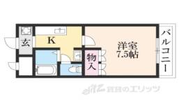 ＭＥＬＯＤＹ　ＣＯＵＲＴ間取り図面