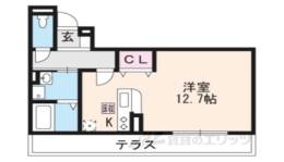 ベルテンポ東向日間取り図面