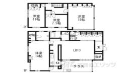 貸家間取り図面