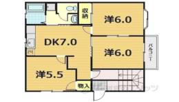 ファミール１間取り図面