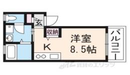 ヴァンベール東山間取り図面
