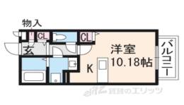 パルティール22間取り図面