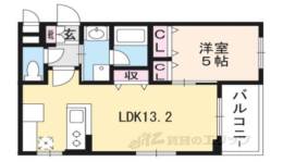 ヴァンベール御苑前間取り図面