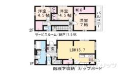 貸家間取り図面