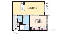 シャーメゾンくらがり坂間取り図面