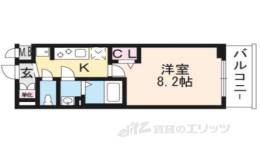 プレサンスTHE KYOTO東福寺WEST間取り図面