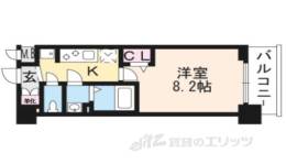 プレサンスTHE KYOTO東福寺WEST間取り図面