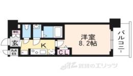 プレサンスTHE KYOTO東福寺EAST間取り図面