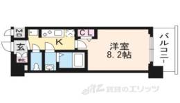 プレサンスTHE KYOTO東福寺EAST間取り図面