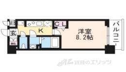 プレサンスTHE KYOTO東福寺WEST間取り図面