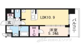 プレサンスTHE KYOTO東福寺EAST間取り図面