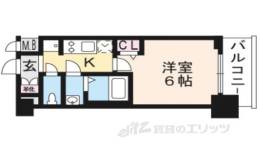 プレサンスTHE KYOTO東福寺EAST間取り図面