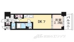 プレサンスTHE KYOTO東福寺WEST間取り図面