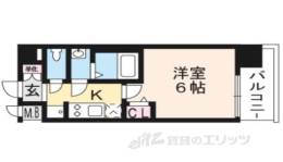 プレサンスTHE KYOTO東福寺EAST間取り図面