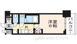 プレサンスTHE KYOTO東福寺EAST間取り図面
