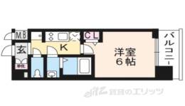 プレサンスTHE KYOTO東福寺EAST間取り図面