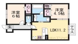 サンシャイン北斗間取り図面