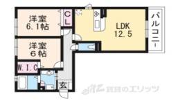 メゾンシャトー神照間取り図面