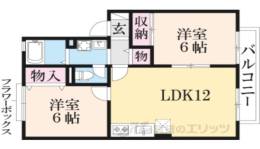 シャルムますだ　Ｂ棟間取り図面