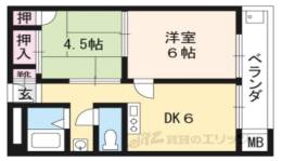 桃山グランドハイツ間取り図面