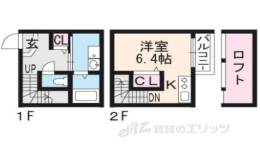 クレセント大亀谷間取り図面