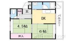 ビレッジハウス外町間取り図面