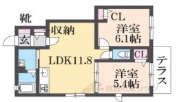 アプリコット間取り図面