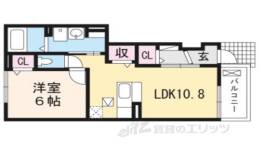 レジデンス愛Ｂ間取り図面