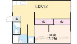 コーポローレル間取り図面