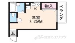 メゾンＭ　Ｃ間取り図面