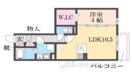ボンヌ・シャンス　Ｄｅｕｘ間取り図面