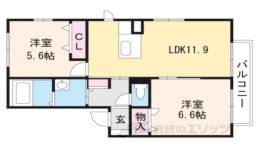 ミルキーウェイ１間取り図面