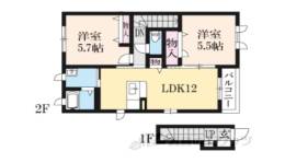 メゾン　ド　セゾン間取り図面