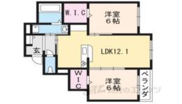 ボレロ西山天王山間取り図面