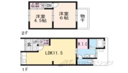 貸家間取り図面