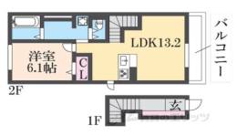 ヴェッセル間取り図面