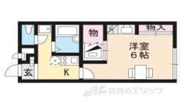 レオパレス三ツ矢元町間取り図面