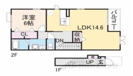 ジュネス１間取り図面