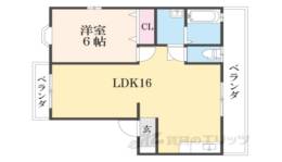 モクメハイツ間取り図面