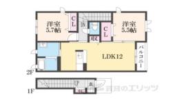 サン　メゾン間取り図面